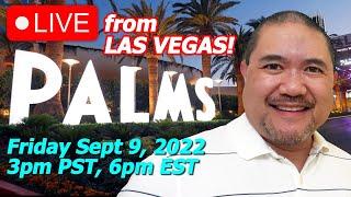 ⋆ Slots ⋆ LIVE from Las Vegas! First Time live from @Palms! Friday 9/9, 3pm PST/6pm EST