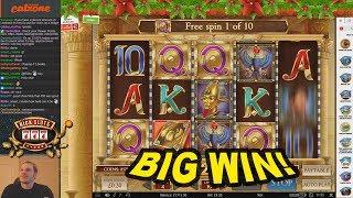 BIG WIN on Book of Dead Slot - £8 Bet!