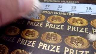$4,000,000 Gold Bullion - $20 Illinois Lottery Ticket scratch off instant ticket