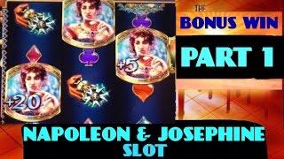 NAPOLEON&JOSEPHINE slot machine BONUS WIN (Part 1 of 2)