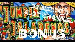 ~$$ NICE WIN $$~ Jumpin' Jalapeños Slot Machine ~ BONUS! • DJ BIZICK'S SLOT CHANNEL