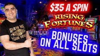 Bonuses On Every Slot Machines Up To $35 A Spins ! Which Will Pay Me More ? Live Slot Play At Casino