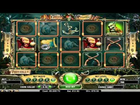 Free Ghost Pirates slot machine by NetEnt gameplay ★ SlotsUp