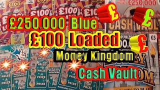 •Scratchcards•.Cash Vault•Money Kingdom•.£250,000 Blue•£100 Loaded•