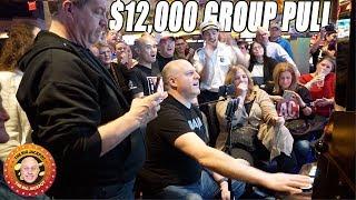 $12,000 GROUP PULL! • 120 Spins at $100 • HIGH LIMIT Wheel of Fortune! •| The Big Jackpot