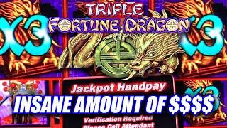 CRAZY INSANE TRIPLE FORTUNE DRAGON HIGH LIMIT BONUS WINS ⋆ Slots ⋆ JACKPOT HANDPAY