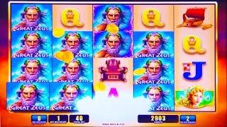 Great Zeus slot machine, Live Play & Bonus