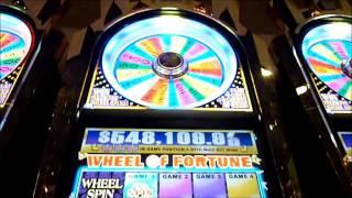 Wheel of Fortune Slot Machine Bonus Win (queenslots)