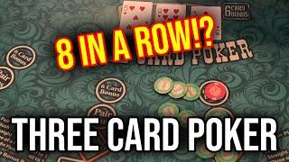 3 CARD POKER!! LIVE!! THE RUN CONTINUES!? Dec 22nd 2022