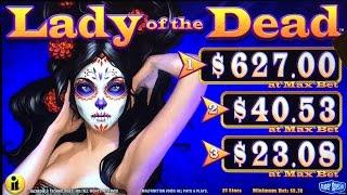 ++NEW Lady Of The Dead Slot Machine, Bonus On 1st Spin