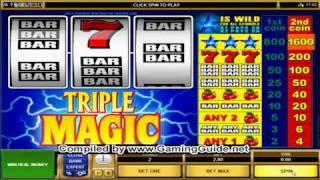 All Slots Casino's Triple Magic Classic Slots