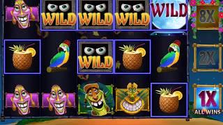 FREAKI TIKI 3 Video Slot Casino Game with a FREAKI TIKI FREE SPIN BONUS