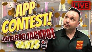• Live App Contest & Giveaways on “The Big Jackpot Slot App” • with Dan the Man!