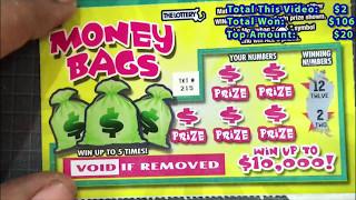 Mass Lottery Part 8 - Full Book Money Bags Scratch Offs