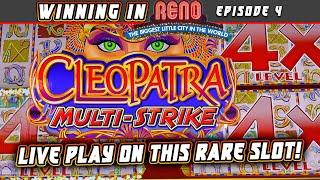 NEW / DIFFERENT CLEOPATRA MULTI-STRIKE SLOT IN RENO WAS FUN TO PLAY ⋆ Slots ⋆ WINNING IN RENO EP 4