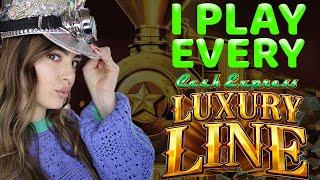 I PLAY EVERY CASH EXPRESS LUXURY LINE SLOT MACHINE! New Game At Casino!