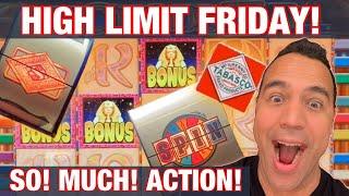 • $4300 HIGH LIMIT FRIDAY!| $100 WHEEL OF FORTUNE JACKPOT!•| Top Dollar, Tabasco, Cleo 2 |• •