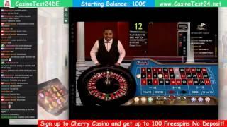 Deutsches Roulette im Cherry Casino | So macht auch verlieren Spaß (Part 1)