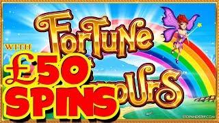 ** Fortune Favours ** with £50 SPINS!!
