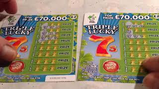 New Fast 500(Full of 500's).Scratchcards..20X Cash..Cash Spectacular ..Triple 7..etc