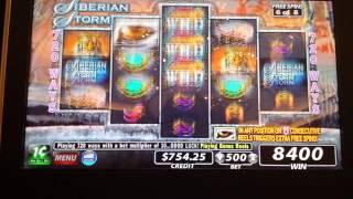 Siberian Storm Slot $5 Spin - 8 Spin Bonus