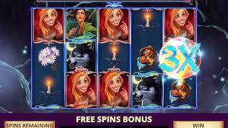 BIG BAD & LITTLE RED Video Slot Casino Game with a BIG BAD FREE SPIN BONUS