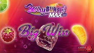 €16 BET BIG WIN ON THE NEW BERRYBURST MAX SLOT FROM NETENT