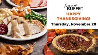 Serrano Buffet: Thanksgiving With a Side of Lobster [November 2019]