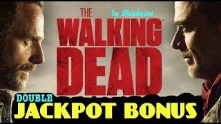 •BACK TO IT• The WALKING DEAD 2 slot machine BONUS BIG WINS!