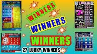 WOW!...ALL THESE WINNERS.  HOW LUCKY CAN YOU BE..CASH 7s DOUBLE...WIN ALL"s..and More..WHoooooOOOOO