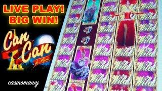 BIG WIN! - Can Can de Paris Slot - **NEW** - LIVE PLAY - Slot Machine Bonus