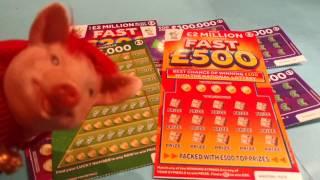 SCRATCHCARDS....with Winners....