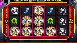 BETTY BOOP Video Slot Casino Game with a '"BIG WIN" WHEEL BONUS