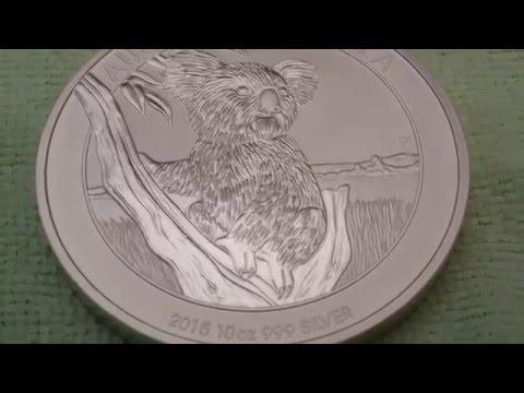 Perth Mint 2015 10oz Koala Silver Coin