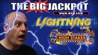 • HIGH LIMIT • LIGHTNING LINK! •  2 JACKPOTS on HIGH STAKES!
