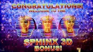 SPHINX 3D Slot Machine BONUSES Won | VERY NICE SESSION