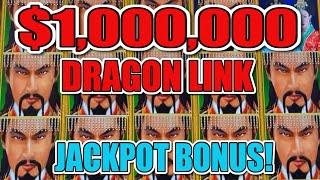 $1,000,000 HIGH LIMIT DRAGON LINK - BONUS ROUND JACKPOT