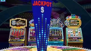 WHEEL OF FORTUNE PROGRESSIVE JACKPOT Video Slot Casino Game with a "MEGA BIG WIN"