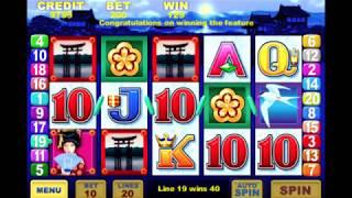 GEISHA Video Slot Casino Game with a FREE SPIN BONUS