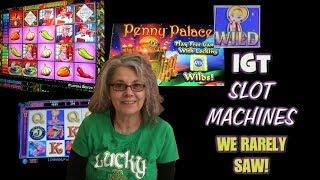 IGT Slot Machines We Rarely Saw!  With SenoraSofia and The Shamus!