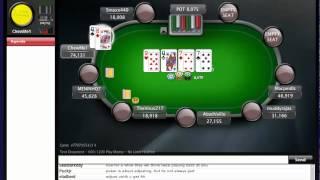 PokerSchoolOnline Live Training Video:" $4.50 180 Man final table recap" (10/04/2012) ChewMe1