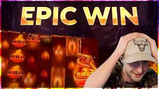 EPIC WIN! Dragons fire megaways BIG WIN - Casino Games from Casinodaddy live stream