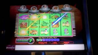 Invaders from the Planet Moolah slot bonus win at Valley Forge Casino