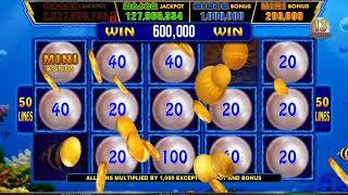 MAGIC PEARL Video Slot Casino Game with a MAGIC PEARL RESPIN BONUS