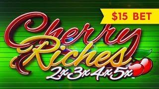Cherry Riches Slot - $5 | $10 | $15 BETS - NICE SESSION!