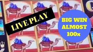 •Live Slot Play at the Casino & a BIG WIN bonus on Lightning Link!