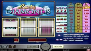 Free Lucky Diamonds Slot by Play n Go Video Preview | HEX