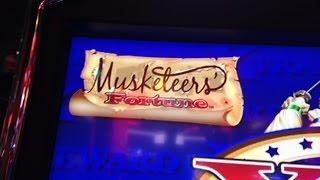 Musketeer"s Fortune slot Bonus -Konami