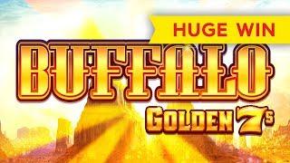 Buffalo Golden 7s Slot - BIG WIN BONUS, LOVE IT!