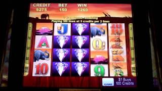 100 Lions Nice Bonus Slot Machine Win at The Borgata